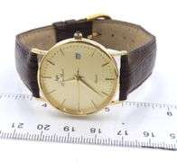 Lucian Piccard Quartz Date 33mm on Brown Leather Strap Watch