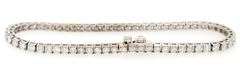 New 4.00ctw Round Diamond Tennis Bracelet in 14K