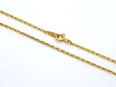 Strong 18k Cable Link Necklace