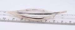 Sterling Silver RLm Studio Leaf Pin Brooch
