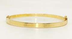 14KT YELLOW GOLD BANGLE BRACELET