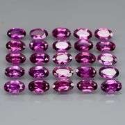 Amazing 7.32ct Rhodolite Garnet set