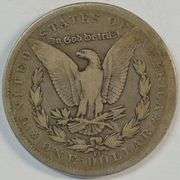 The Rare 1889-CC Morgan Silver Dollar in VG/Fine condition