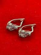 14K ROSE GOLD AND DIAMOND EARRINGS