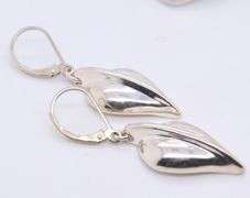 Sterling Silver Earring Two Pair Of Earrings