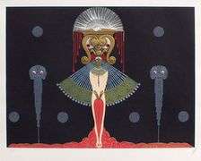 Very collectable original signed Erte