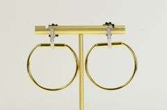 18K Yellow Gold Roberto Coin Classica Parisienne Diamond Earrings
