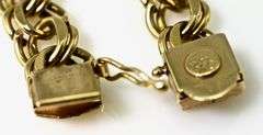 Haevy and Classic Vintage 14K Link Charm Bracelet