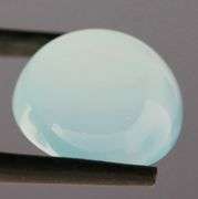 Glowing 17.00ct untreated Chalcedony cabochon
