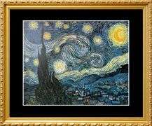 Rare Vintage Vincent Van Gogh, Starry Night