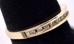 Fantastic Diamond Ring In 14K Yellow Gold