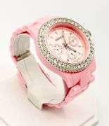 Fancy Pink Geneva & Gemstone Watch