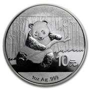 2014 1 Ounce China Silver Panda BU Proof Coin