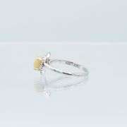 Beautiful 1.35 Ct Natural Color Play Opal Ring