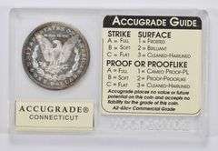 A3-65c 1881-S Morgan Silver Dollar - Accugrade Graded
