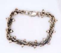 Vintage 925 Sterling Silver Twisted Bracelet
