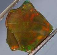 Cool 2.18ct freeform Welo Opal