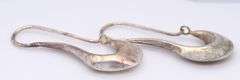 Group Lot of Vintage Sterling Silver Earrings
