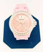 Fancy Pink Geneva & Gemstone Watch