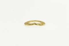 14K Yellow Gold Filigree Heart Vintage Love Symbol Charm/Pendant