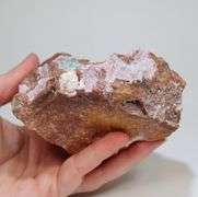 Huge! 3,570ct Selenite and Rosasite specimen