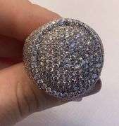 MESMERIZING 14K YELLOW GOLD MEN’S DIAMOND RING