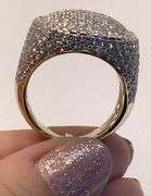 MESMERIZING 14K YELLOW GOLD MEN’S DIAMOND RING