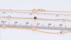 Favorite 18kt Yellow Gold Multi Cube Layered Necklace
