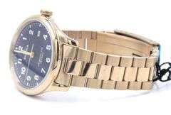 Shinola The Vinton 38mm Midnight Blue Dial Gold Tone Quartz Watch