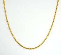 Elegant Rounded Link 18k Italian Made Necklace