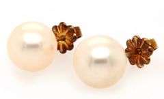 Tiffany & Co. 9.50MM Cultured Pearl Stud Earrings in Sterling