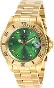 Invicta Green Dial Automatic, New in Box.