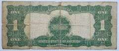 $1 1899 Series Black Eagle Silver Certificate