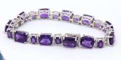 Group Lot of 925 Sterling Silver Gemstone Jewelry