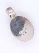 Vintage 925 Sterling Silver Mexico Ameber Pendant