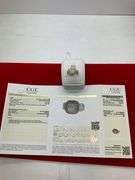 CERTIFIED BRAND NEW DIAMOND RING WITH ROSE GOLD ACCENT