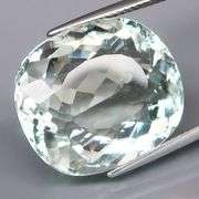 Tremendous 19.72ct unheated pale green Orthoclase