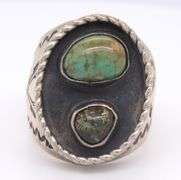 Vintage 925 Sterling Silver Native American Ring