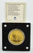 2021 Indian Head Double Eagle 1/200 Oz. .999 Gold Dream Replica COA