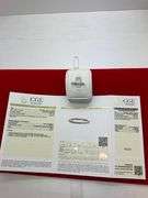 CERTIFIED 14K WHITE GOLD AND DIAMOND ETERNITY RING