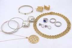 Assorted Lot of Sterling Silver Fashion Jewelry