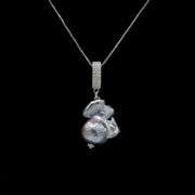 Certified South Pacific Malku Island Pearl Pendant