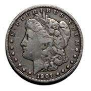 1901 Morgan Dollar From a Near Complete Set