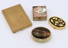 Group Lot of 4 Trinket Boxes