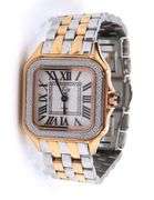 Gevril GV2 Milan Quartz 27.5mm Rose Gold Stainless Steel Square Watch