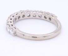 Dazzling White Gold 1.05ctw Diamond Band