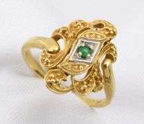 Fascinating Emerald Ring