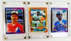 3 Super Star Rookie Baseball Cards