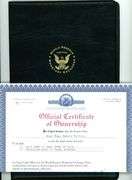 Uncut Sheet of 4 2003 $2 Federal Reserve Notes in Jefferson Folio