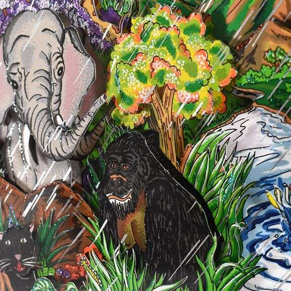 Serenity of the Wildlife by Fazzino